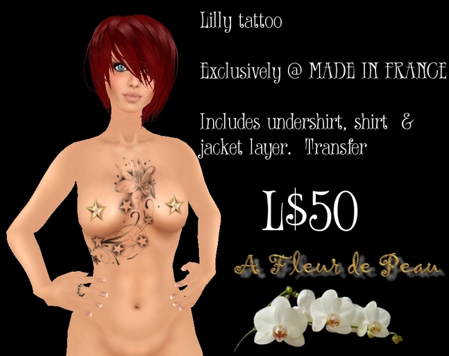 Lily  tattoo