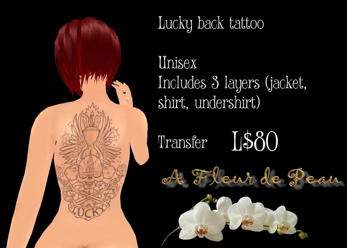 Lucky tattoo