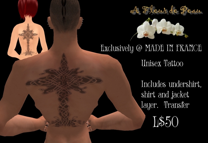 Celtic Cross 2 tattoo