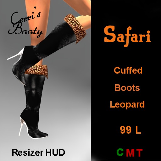 Safari Leopard Boots