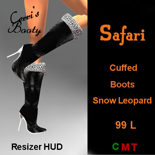 Safari Snow Leopard Boots