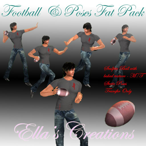 EC Football Poses and Balls
