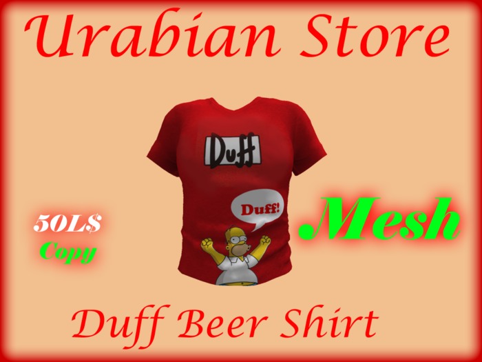 Duff Box Mesh Shirt (Urabian Store)
