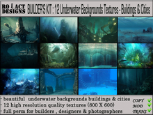 ..::RO!ACT::..DESIGNS 12 Underwater Backgrounds- Buildings & Cities