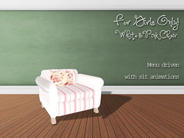 FGO! Pink Set White & pink chair 1