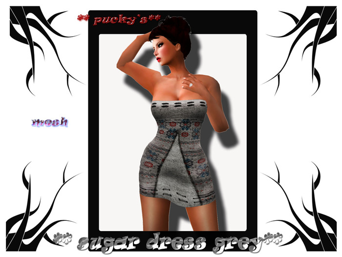 ** SUGAR DRESS GREY** BOX