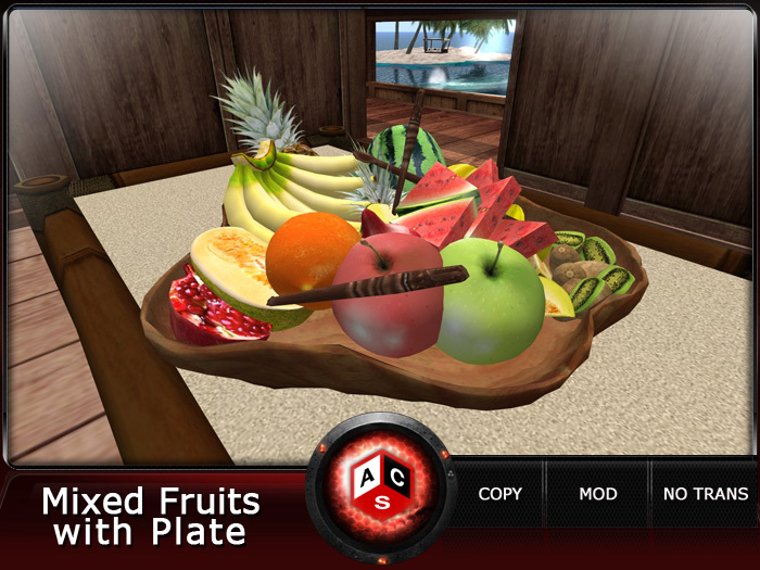 ACS Mixed Fruits with Plate