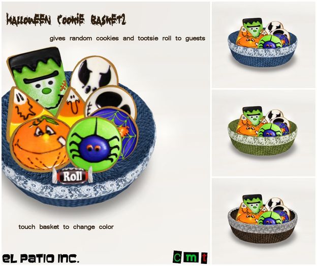 Halloween Cookie Basket2