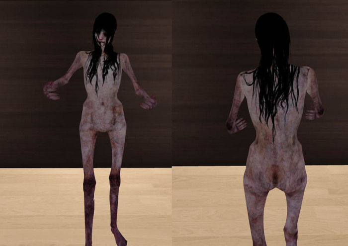 [LZ] Mesh Horror Girl Zombie