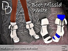 DD Boot Missid White