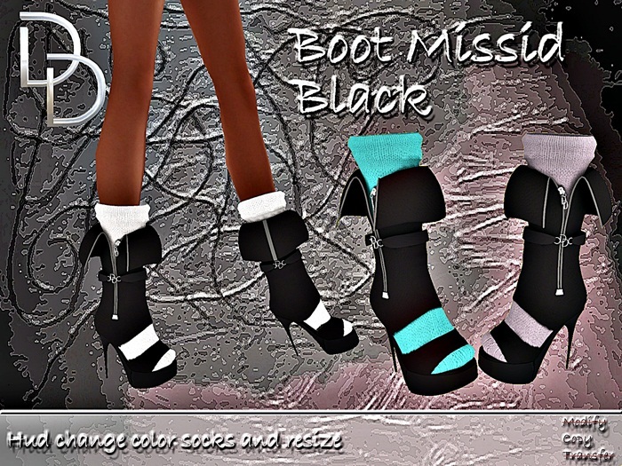 DD Boot Missid Black