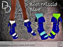 DD Boot Missid Blue