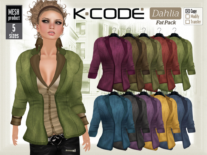 K-CODE DAHLIA Mesh FATPACK
