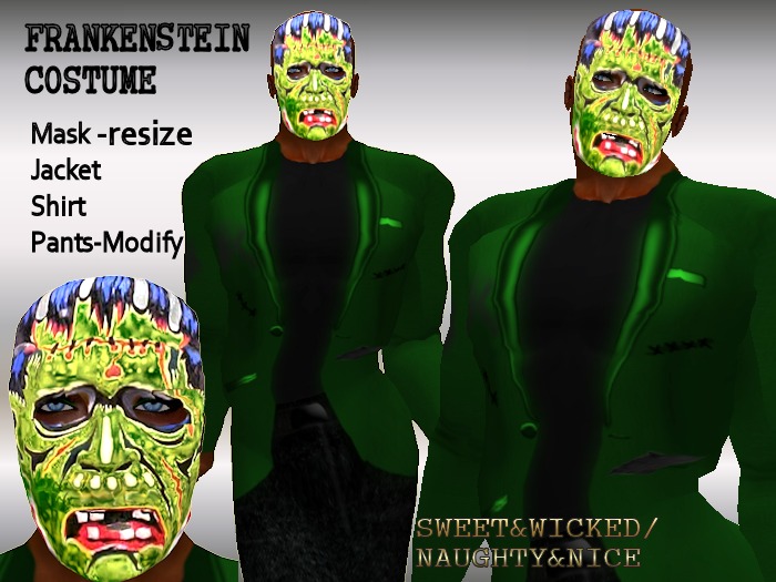 (N&N)FRANKENSTEIN COSTUME