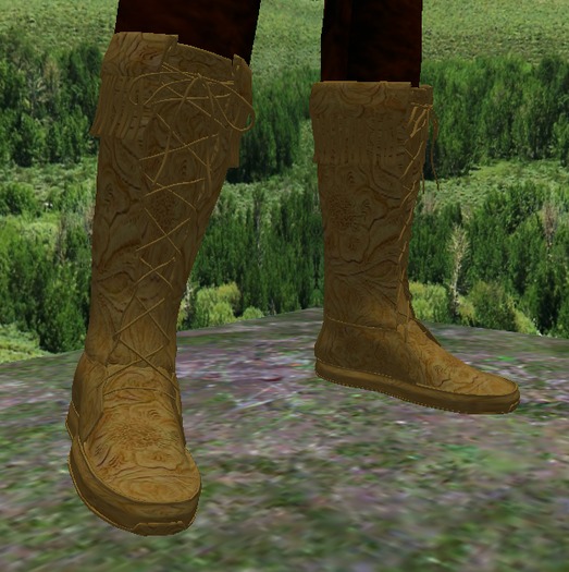 Tan Leather Moccasins