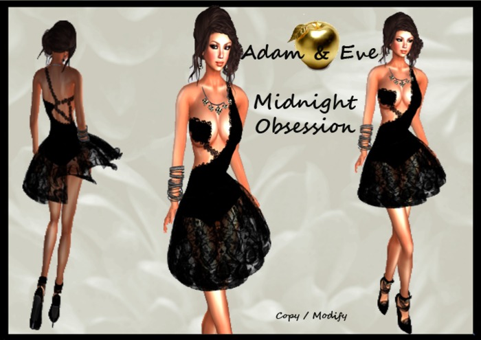 A&E  Midnight Osession Complete Outfit