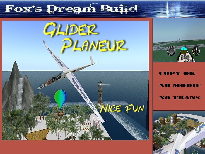 flight glider PLANEUR BOX