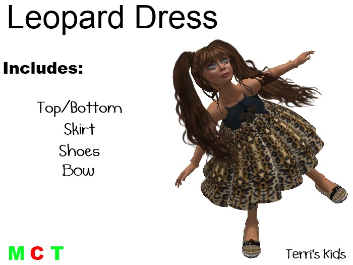 Terri's Kids - Leopard Dress
