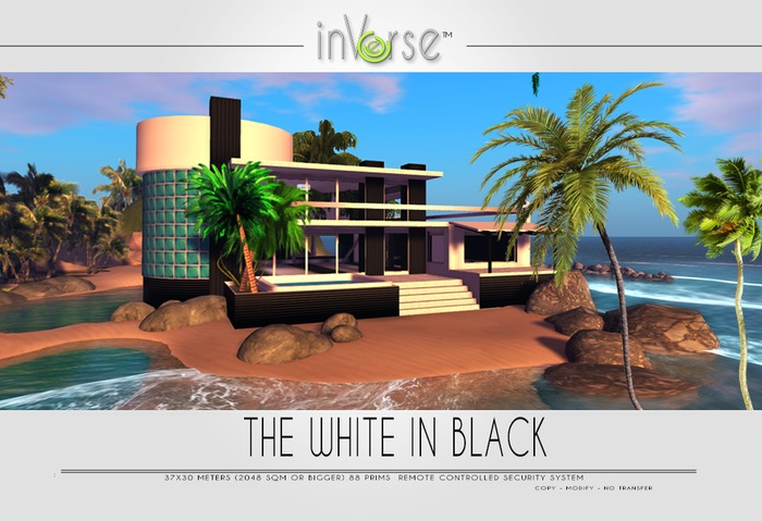 ☰ inVerse ☰ The white in black House (unfurnished)