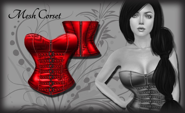 Red Dirt Corset - Mesh