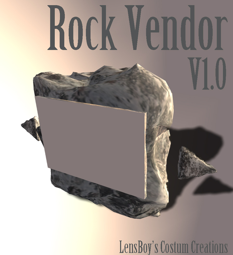 Costum Rock Vendor