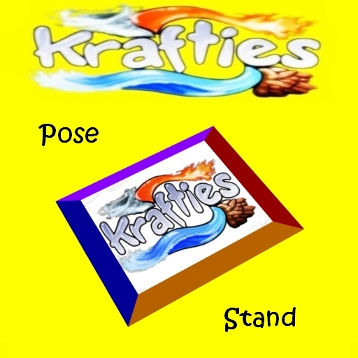 Kraftie Pose Stand [boxed]