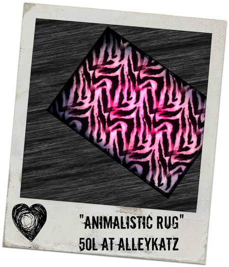 Animalistic Rug by AlleyKatz - BOXED