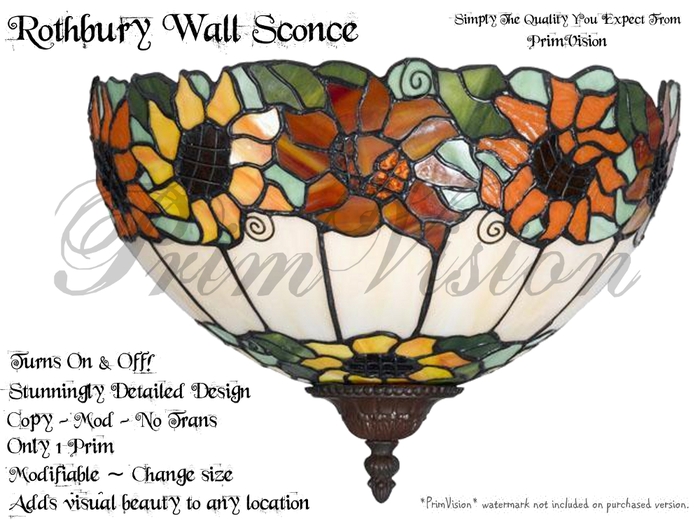 *PV* Rothbury Wall Sconce