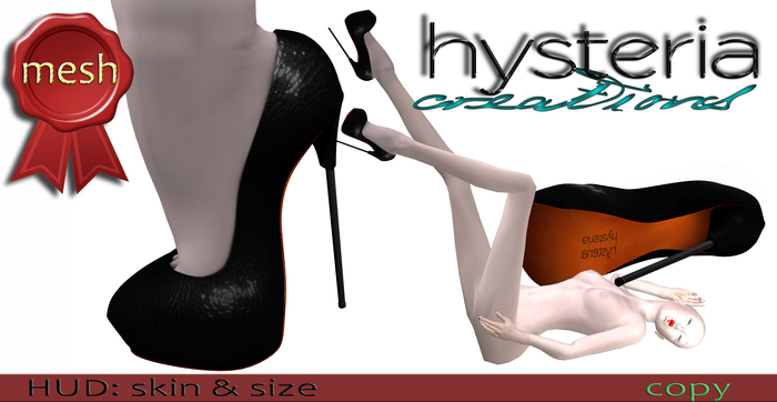 *HC* BLACK  heels - DEMO !!!