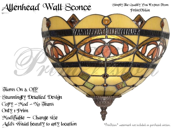 *PV* Allenhead Wall Sconce