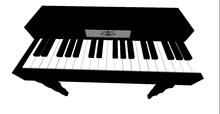 MW Black Guilded Piano you can play with real sound