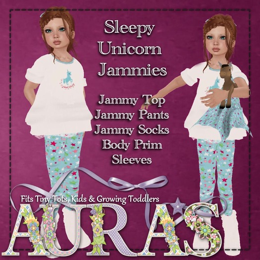 *Aura's* Sleepy Unicorn for Kids & Tiny Tots 
