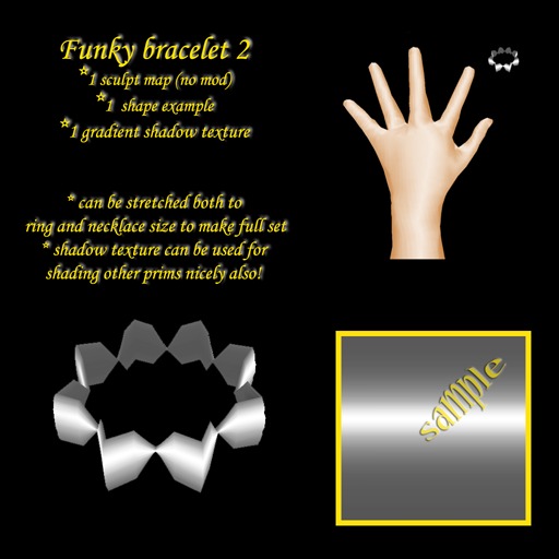 Funky Bracelet 2 sculpty boxed