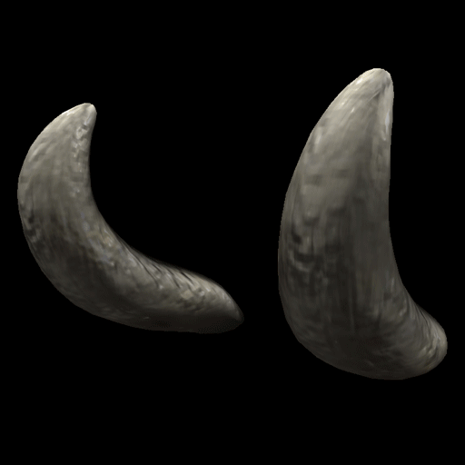 Orc teeth curved