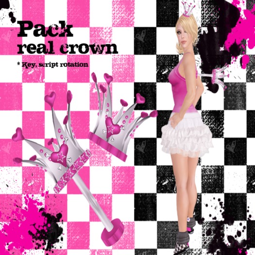 Rock'n Rose - Real Crown pack (script rotation)