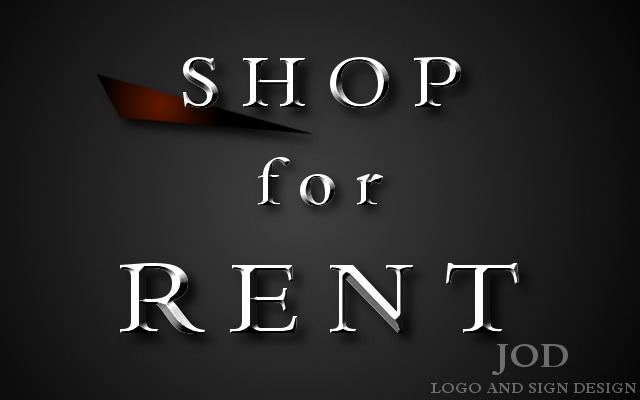 SHOP FOR RENT
