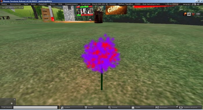 Particle flower / dandelion