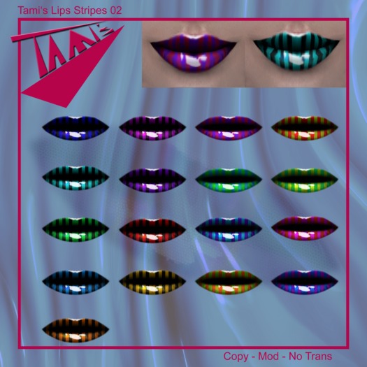 Tami's Lips Stripes 02
