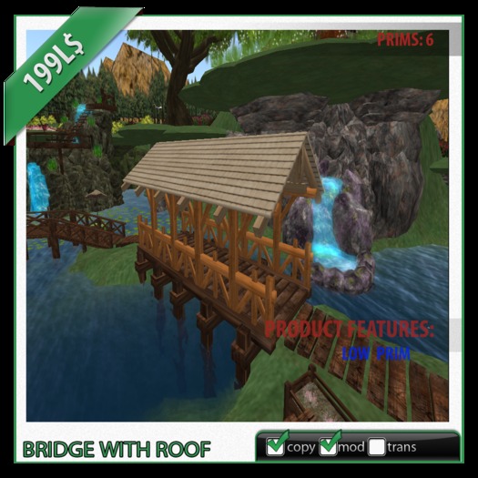 BRIDGE WITH ROOF