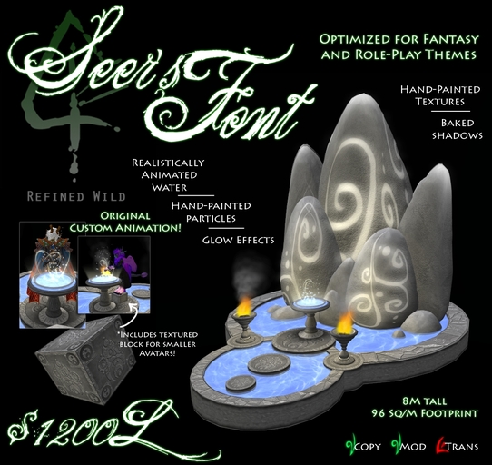 -Seer's Font- by Khyle Sion at ~Refined Wild~