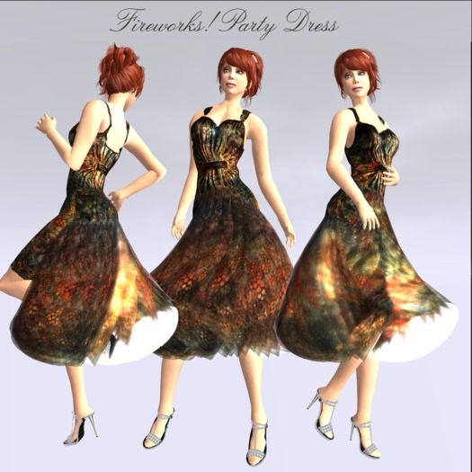 Fireworks! Party Dress