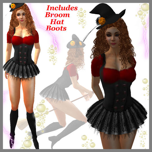 K&L Wicked witch Blackred
