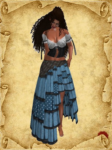 **~** gypsy "Juana" teal  **~**