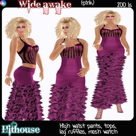 ::Hithouse:: Wide awake - pink