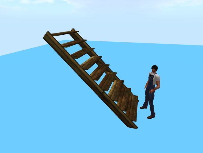Ardo's Stairs 9-Step Wood (2 Prim)