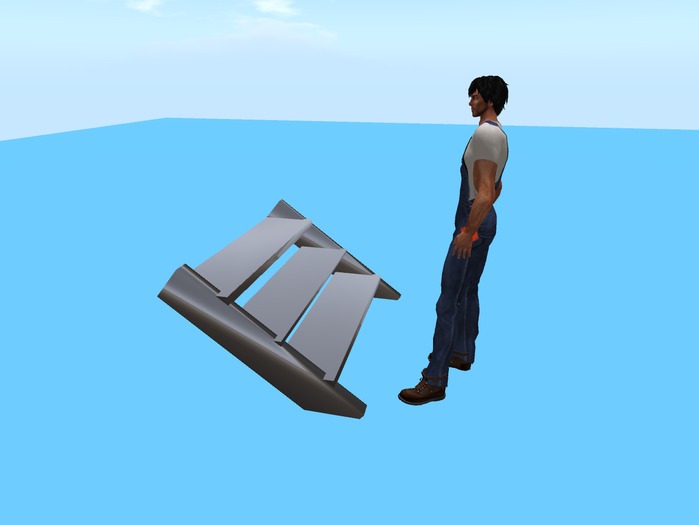 Ardo's Steps 3-Step Steel (2 Prim)