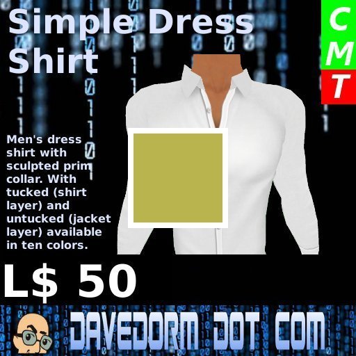 Yellow Dress Shirt