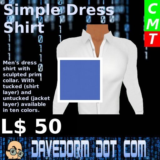 Blue Dress Shirt