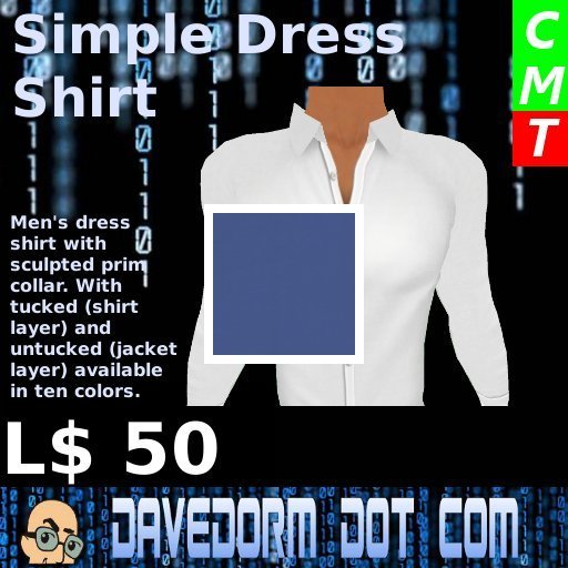 Navy Dress Shirt