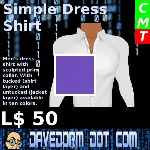Purple Dress Shirt